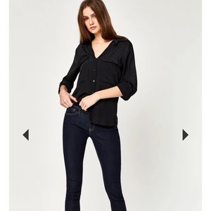 Alexa dark wash Mavi skinny jeans